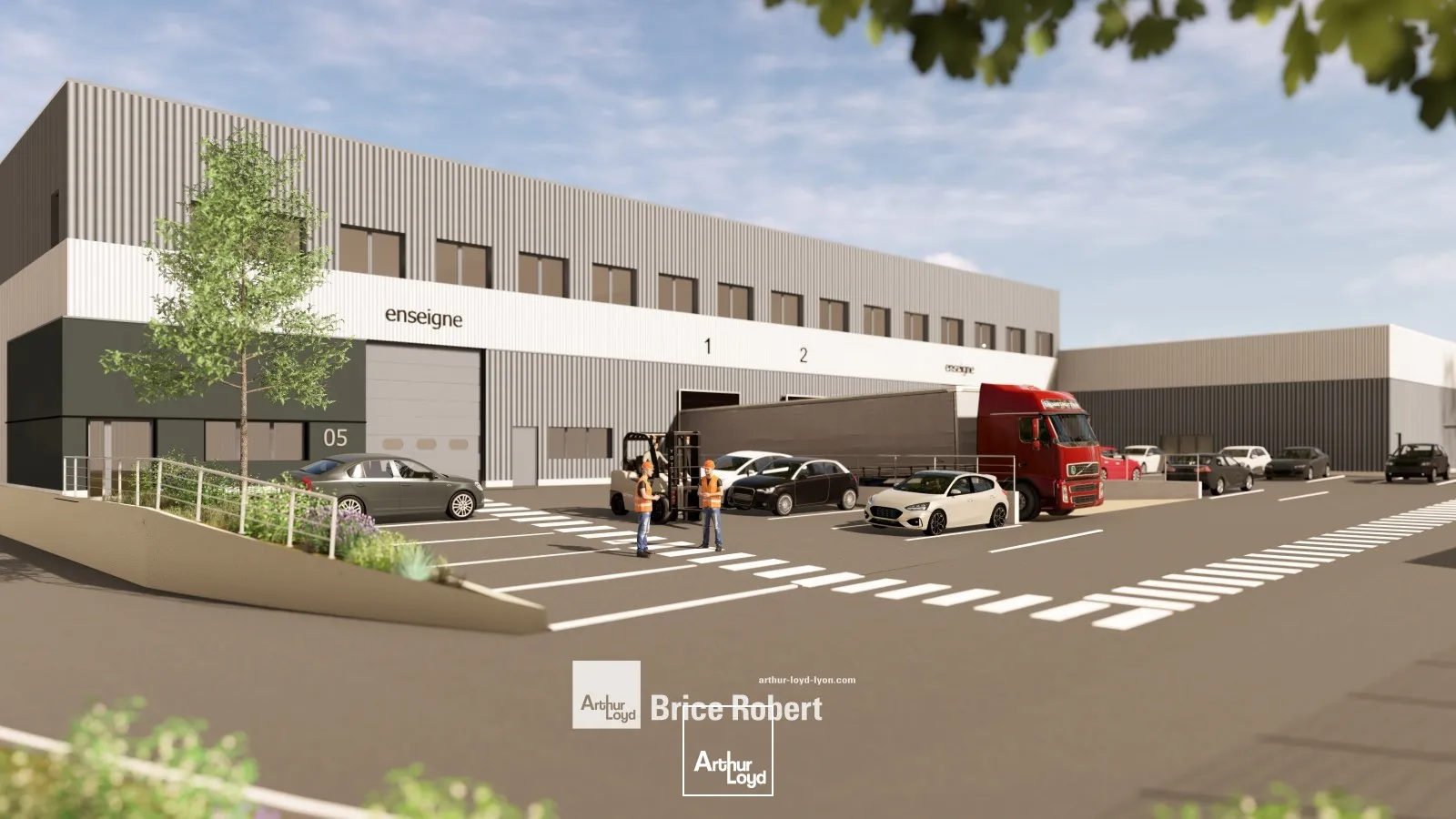 A LOUER - Bâtiment d'activités - DECINES-CHARPIEU