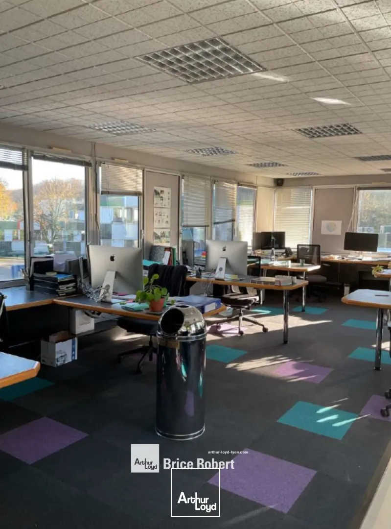 A vendre - Bureaux lumineux dans le parc du Bois de Dieu - Lissieu