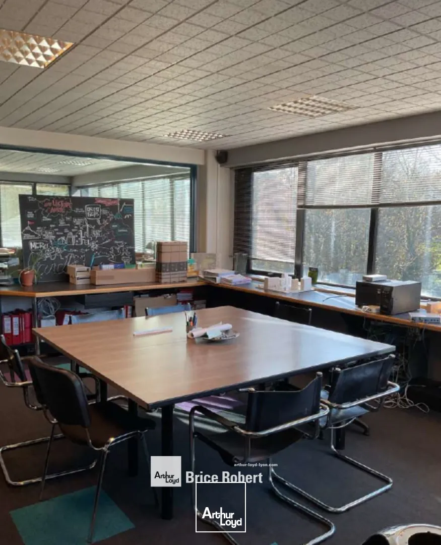 A vendre - Bureaux lumineux dans le parc du Bois de Dieu - Lissieu