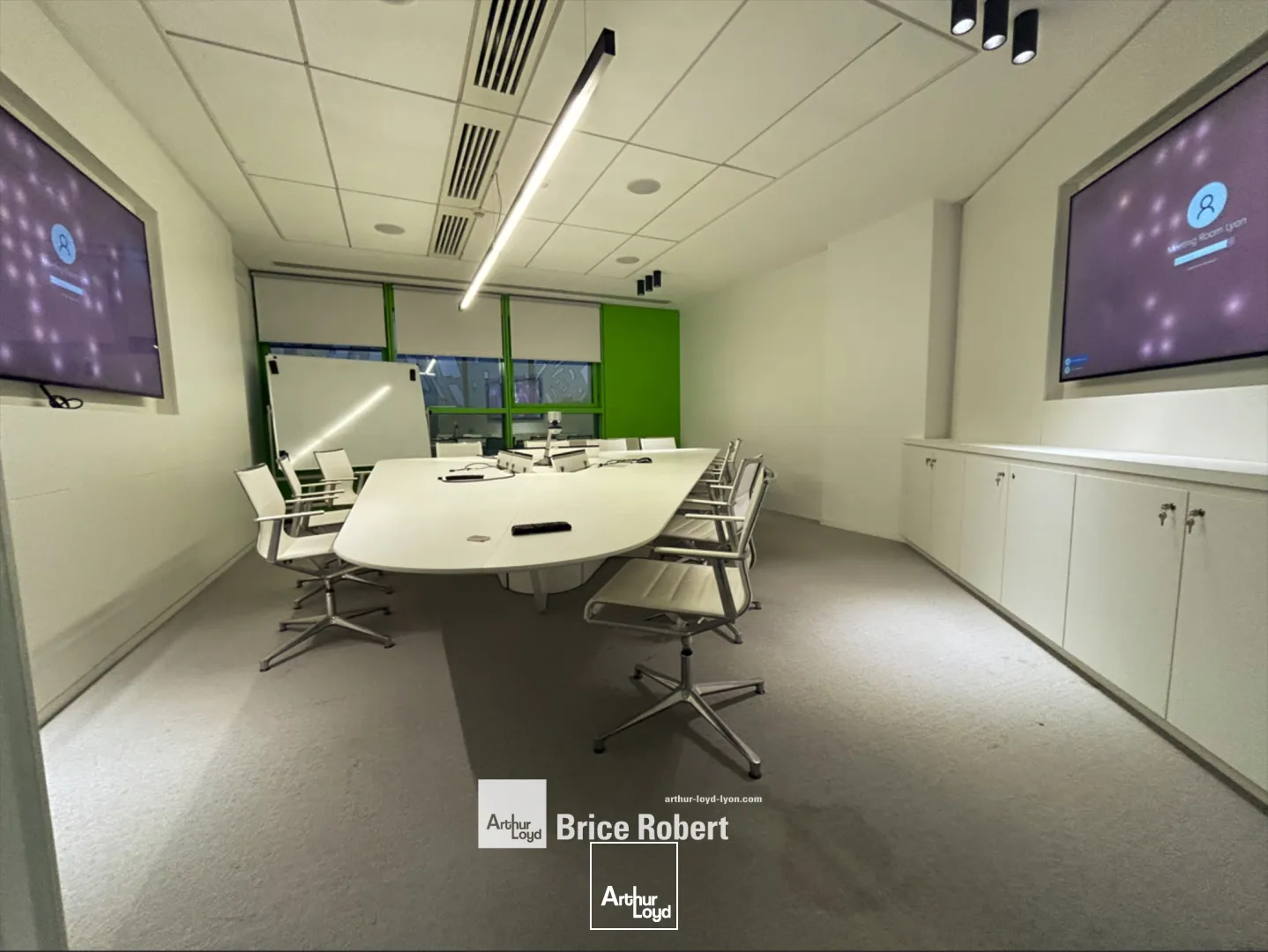 A louer - LE CUBE VERT - Bureaux aménagés - Lyon 2ème Confluence 