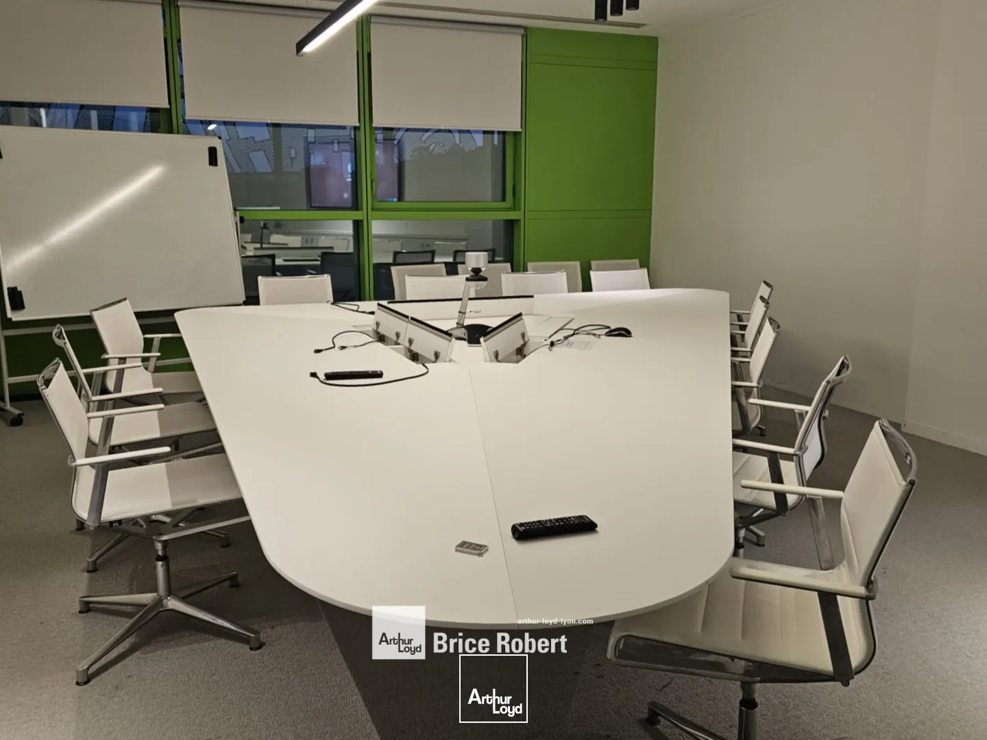 A louer - LE CUBE VERT - Bureaux aménagés - Lyon 2ème Confluence 