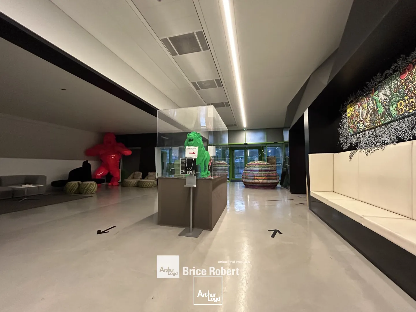 A louer - LE CUBE VERT - Bureaux aménagés - Lyon 2ème Confluence 