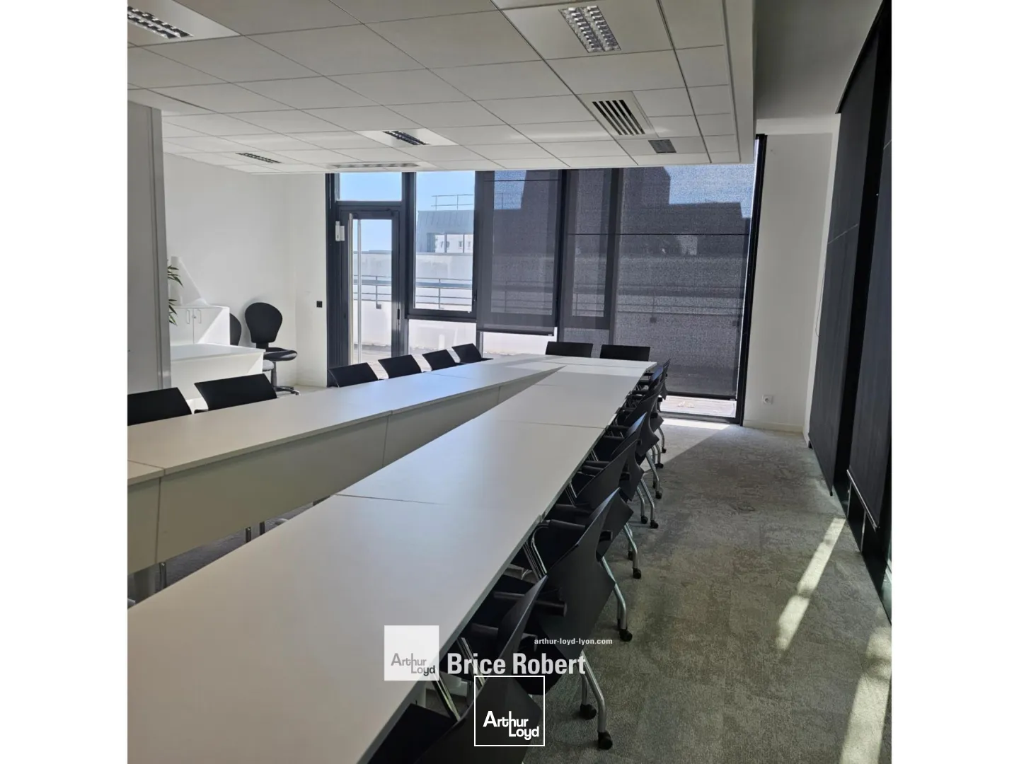 A louer - GALLINE - Bureaux avec une cour intérieure arborée - Villeurbanne 