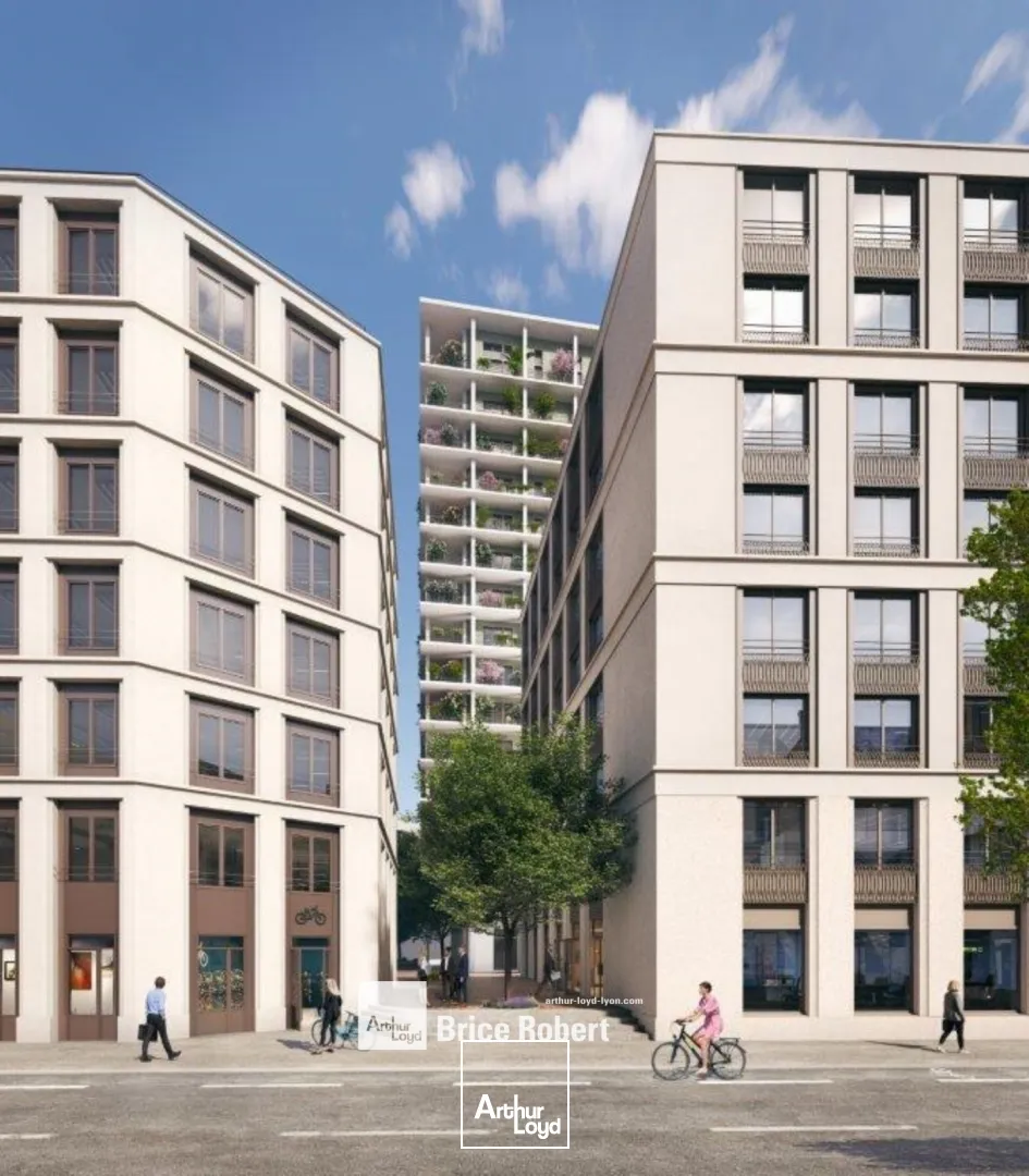 A louer - SEED - Bureaux dans un immeuble neuf - Lyon 6ème Part-Dieu