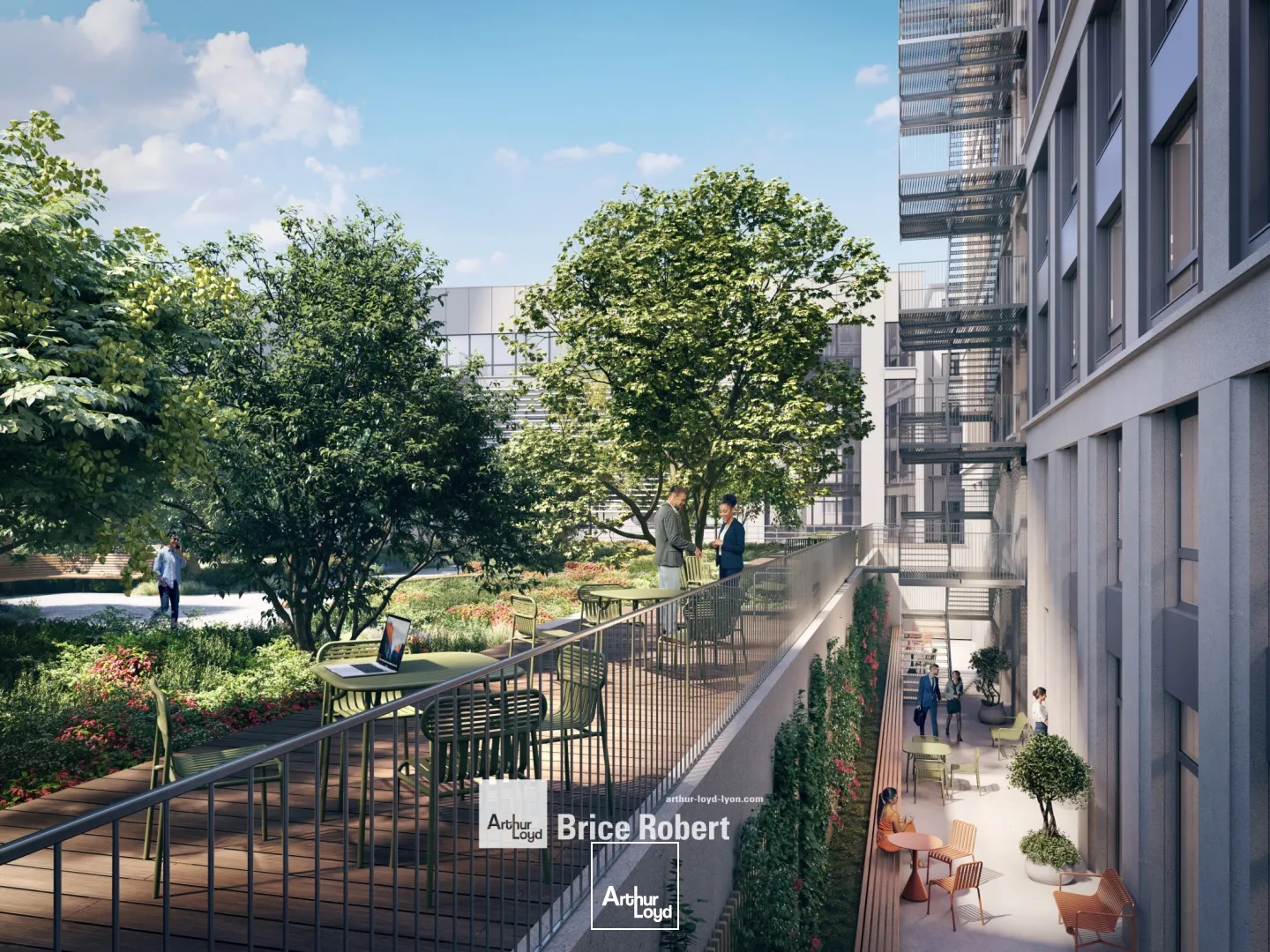 A louer - SEED - Bureaux dans un immeuble neuf - Lyon 6ème Part-Dieu