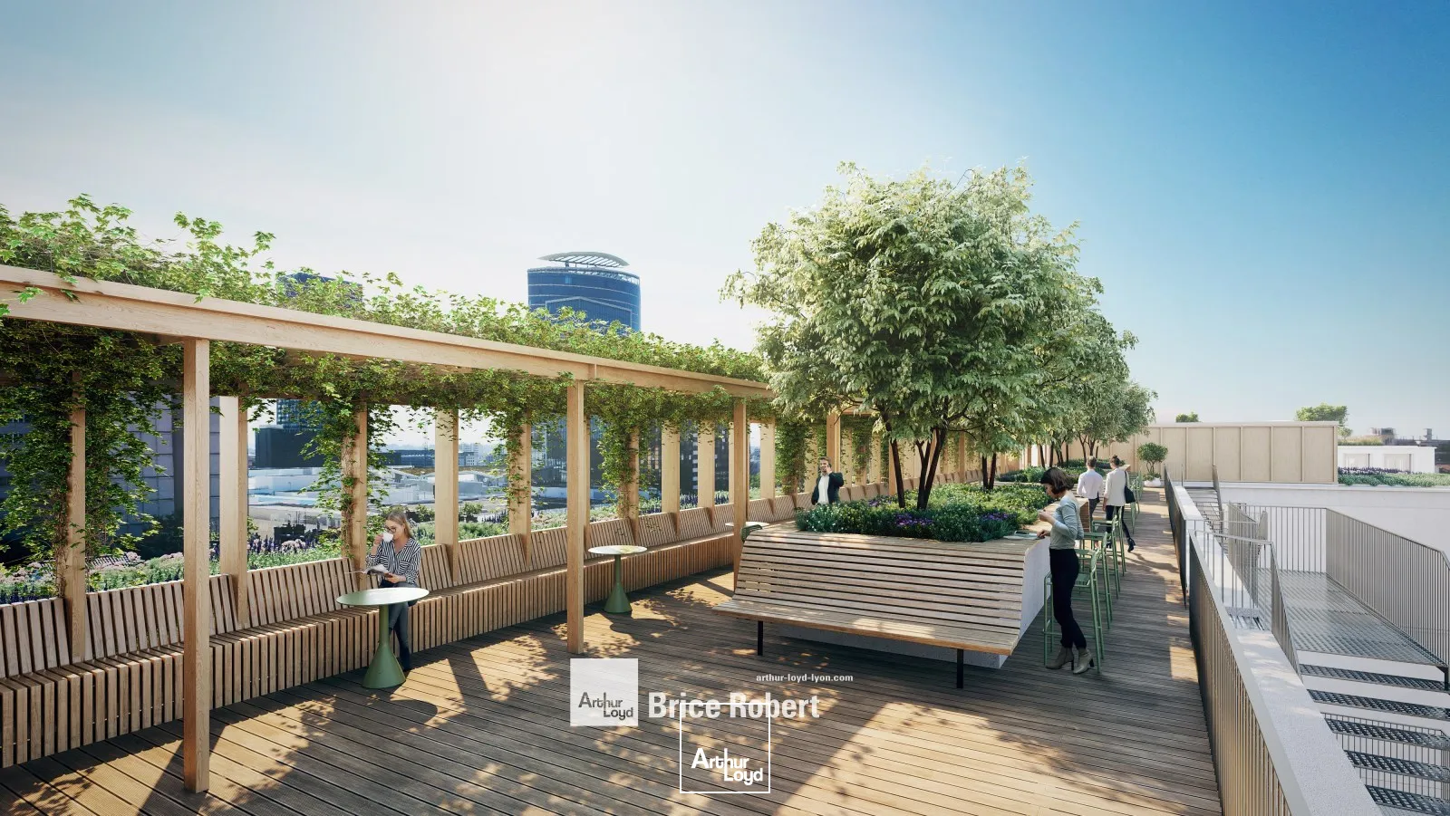 A louer - SEED - Bureaux dans un immeuble neuf - Lyon 6ème Part-Dieu