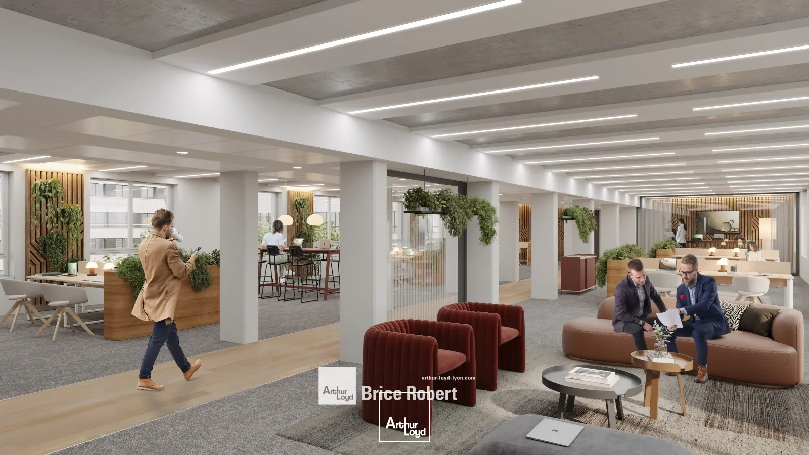 A louer - SEED - Bureaux dans un immeuble neuf - Lyon 6ème Part-Dieu