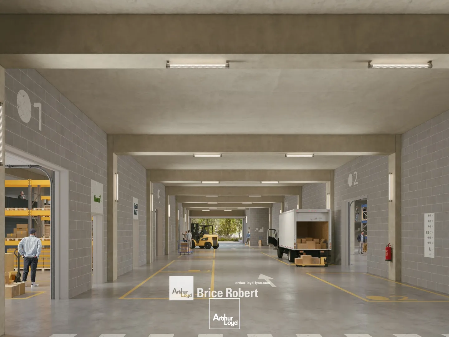 A vendre - VOY 207 - Bureaux et Locaux d'activités neufs - Saint Genis Laval 