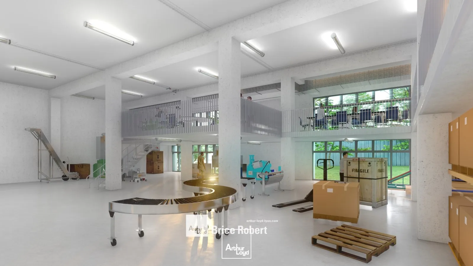 A vendre - VOY 207 - Bureaux et Locaux d'activités neufs - Saint Genis Laval 