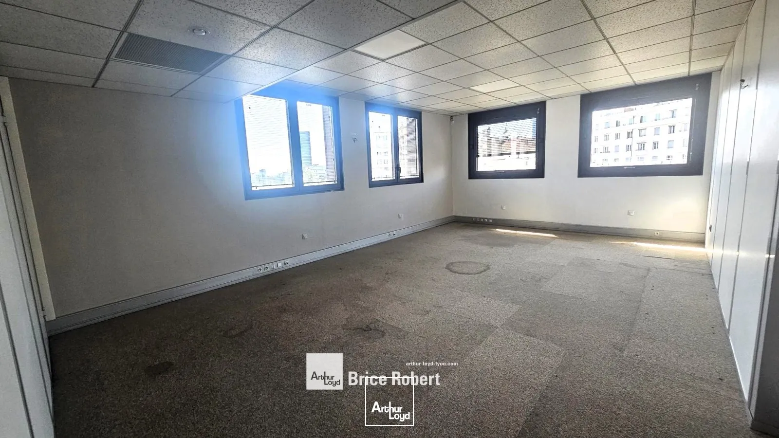 A louer - LES TOPAZES - Bureaux aménagés - Lyon 6ème Part-Dieu