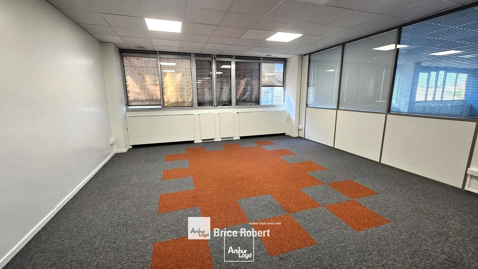 A louer - LE BRITANNIA - Bureaux dans un immeuble tertiaire - Lyon 3ème Part-Dieu