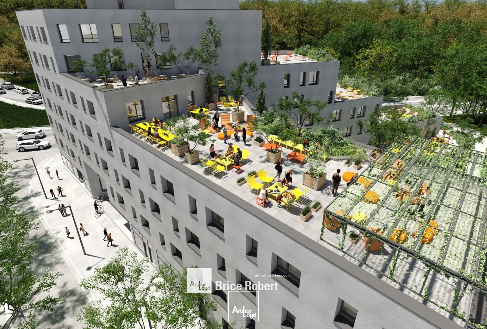 A louer - ENOVA - Bureaux neufs dans le secteur Sauvegarde - Lyon 9ème