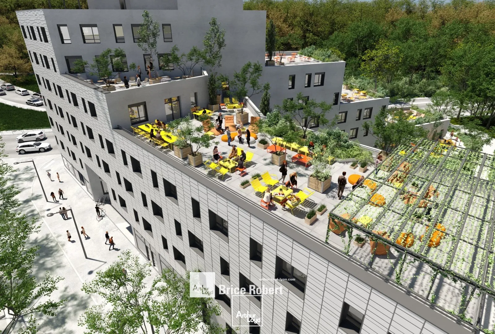 A vendre ou à louer - ENOVA - Locaux commerciaux neufs - Lyon 9ème