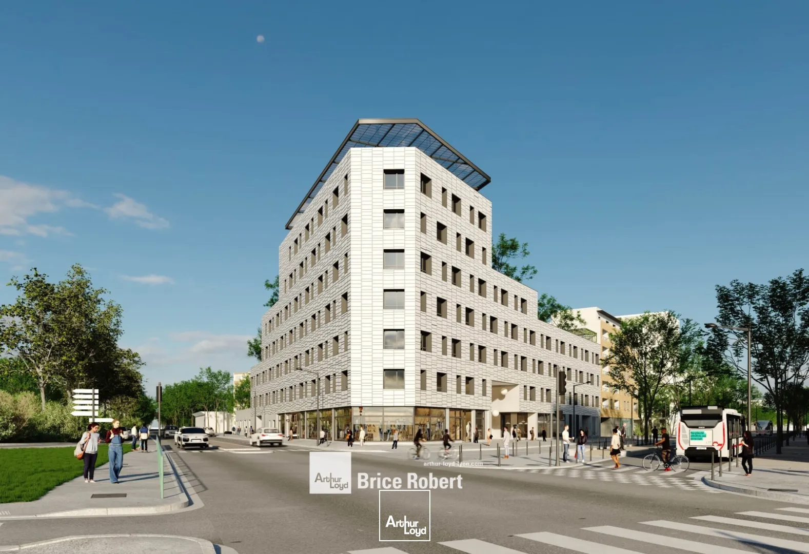 A vendre ou à louer - ENOVA - Locaux commerciaux neufs - Lyon 9ème