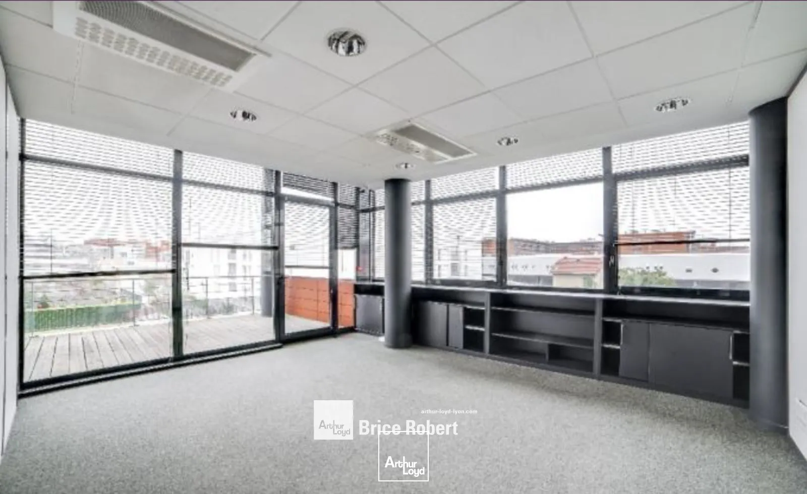 A louer - LES JARDINS D'OSAKA - Bureaux climatisés et lumineux - Lyon 8ème