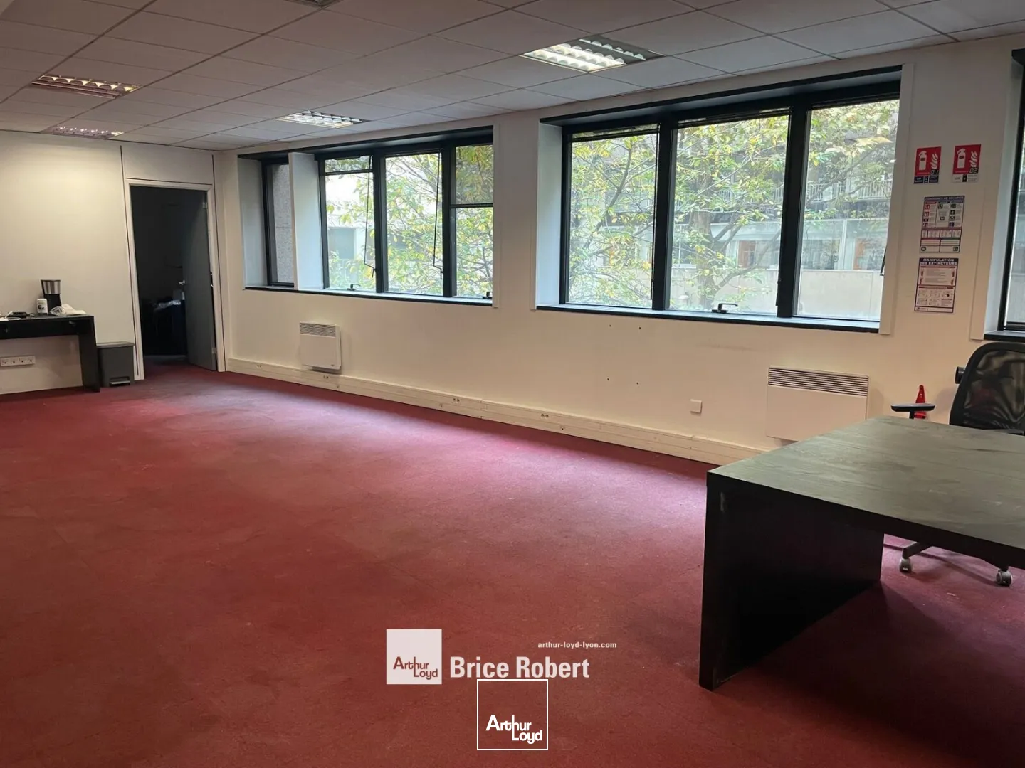 A louer - L'EUROPEEN - Bureaux lumineux - Lyon 3ème Part-Dieu