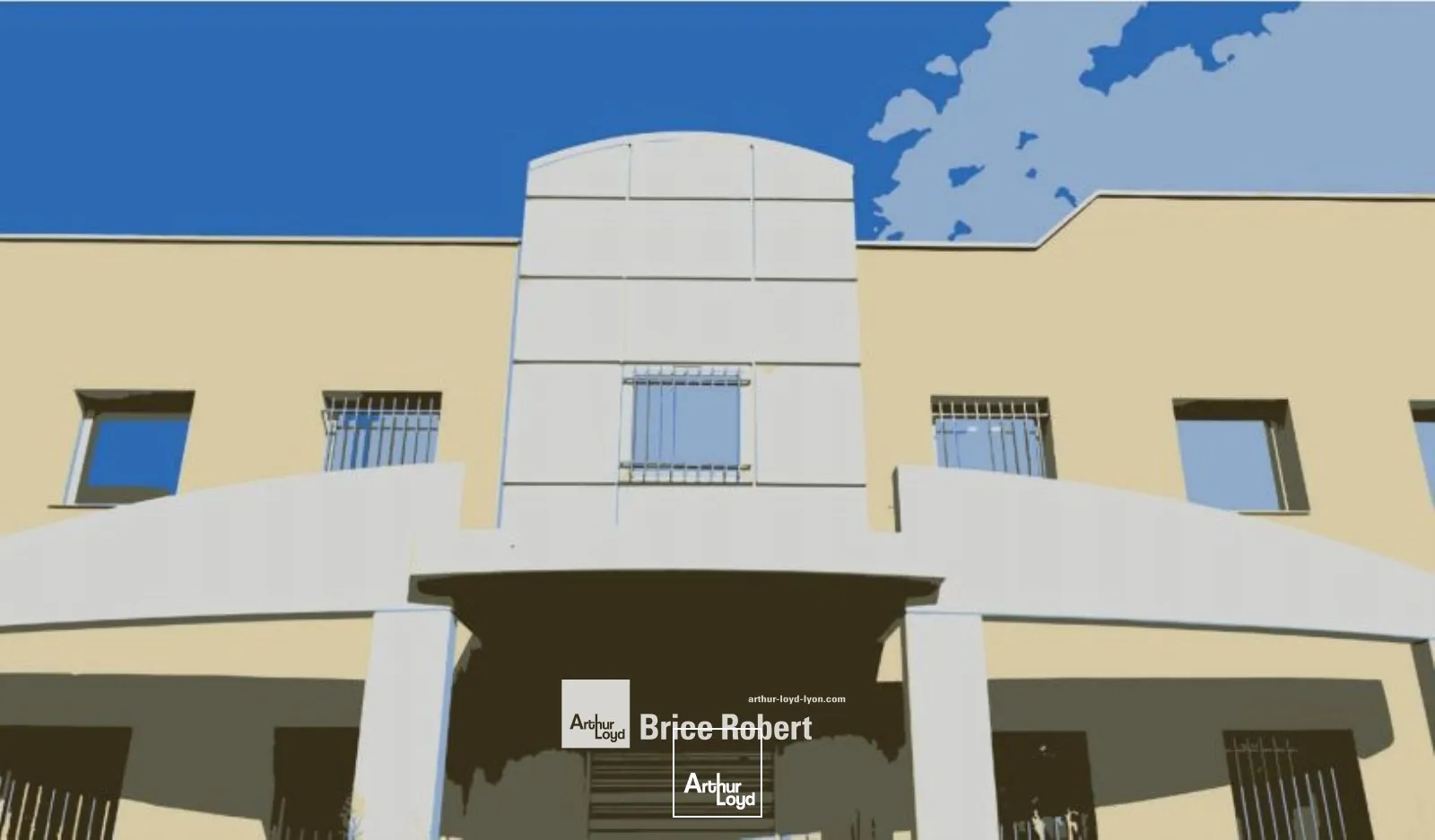 A vendre - Bureaux climatisés dans immeuble sur terrain clos - Saint Priest