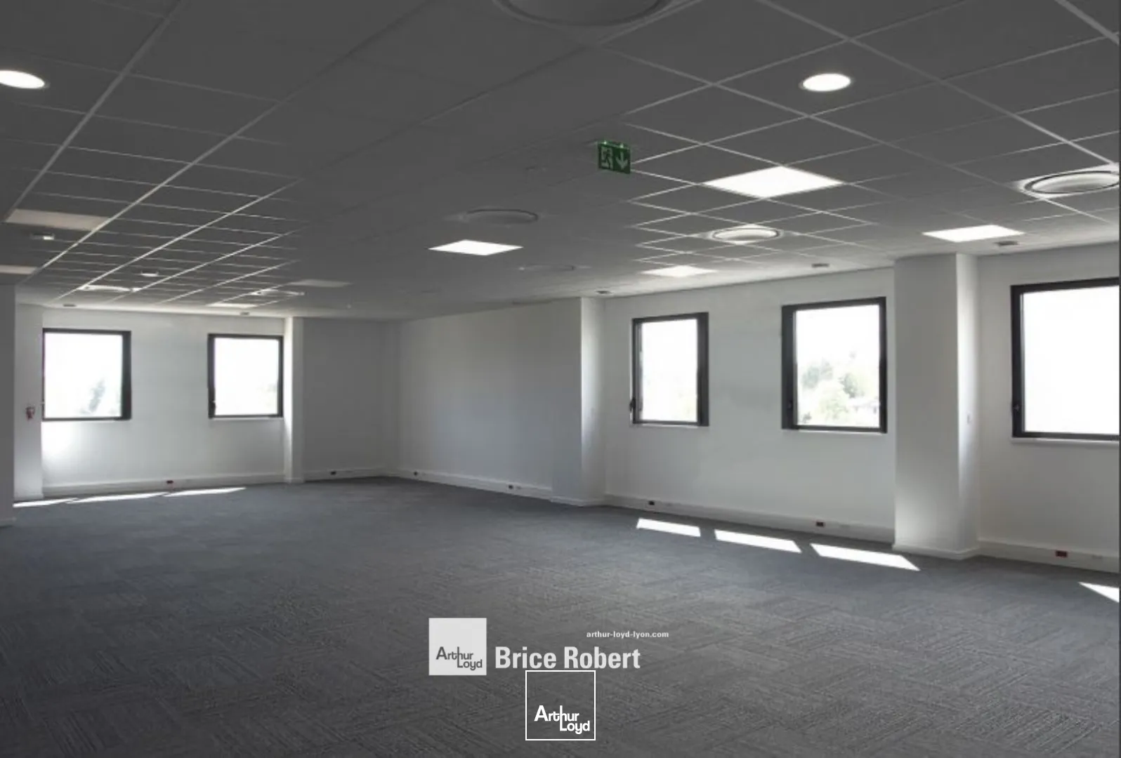 A vendre - Bureaux climatisés dans immeuble sur terrain clos - Saint Priest