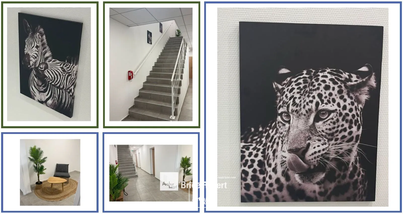 A vendre - Bureaux climatisés dans immeuble sur terrain clos - Saint Priest