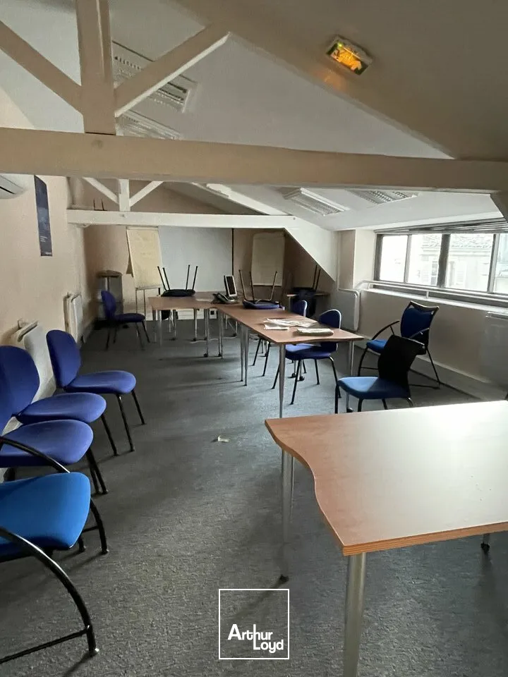 A LOUER PROCHE PARKING LA BRECHE IMMEUBLE EN HYPER CENTRE NIORT BELLE VISIBILITE 