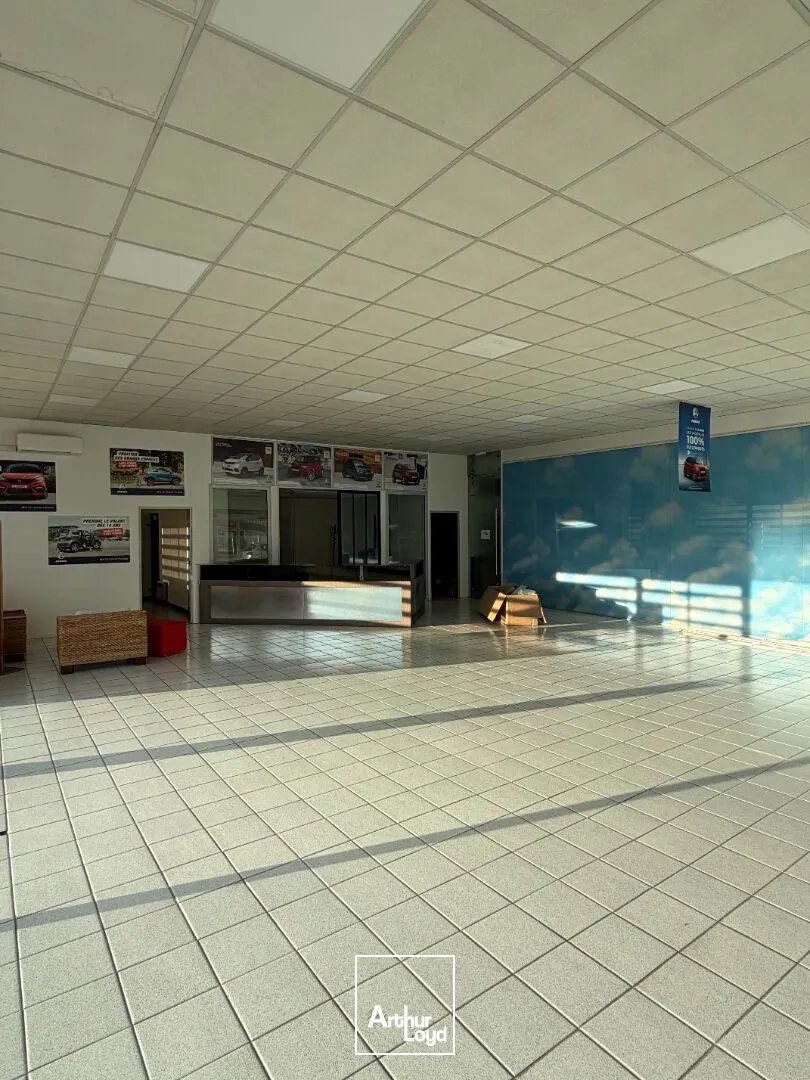 Emplacement premium Zone Nord Limoges - 442 m² A LOUER