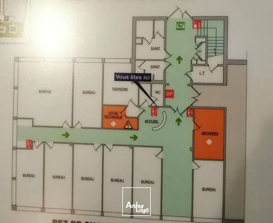 À LOUER  Plateau de bureaux 218 m²  Zone Graham Bell (La Roche-sur-Yon)
