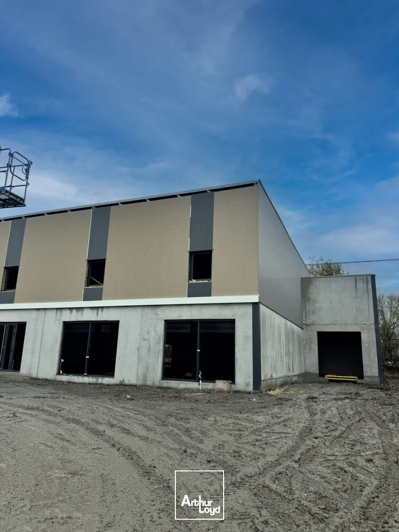 ENTREPOT à LOUER ZI de la PILATERIE / MARC EN BAROEUL / WASQUEHAL / VILLENEUVE D ASCQ entrepot / local d'activité showroom / bureaux disponible à la location site privatif emplaceme...