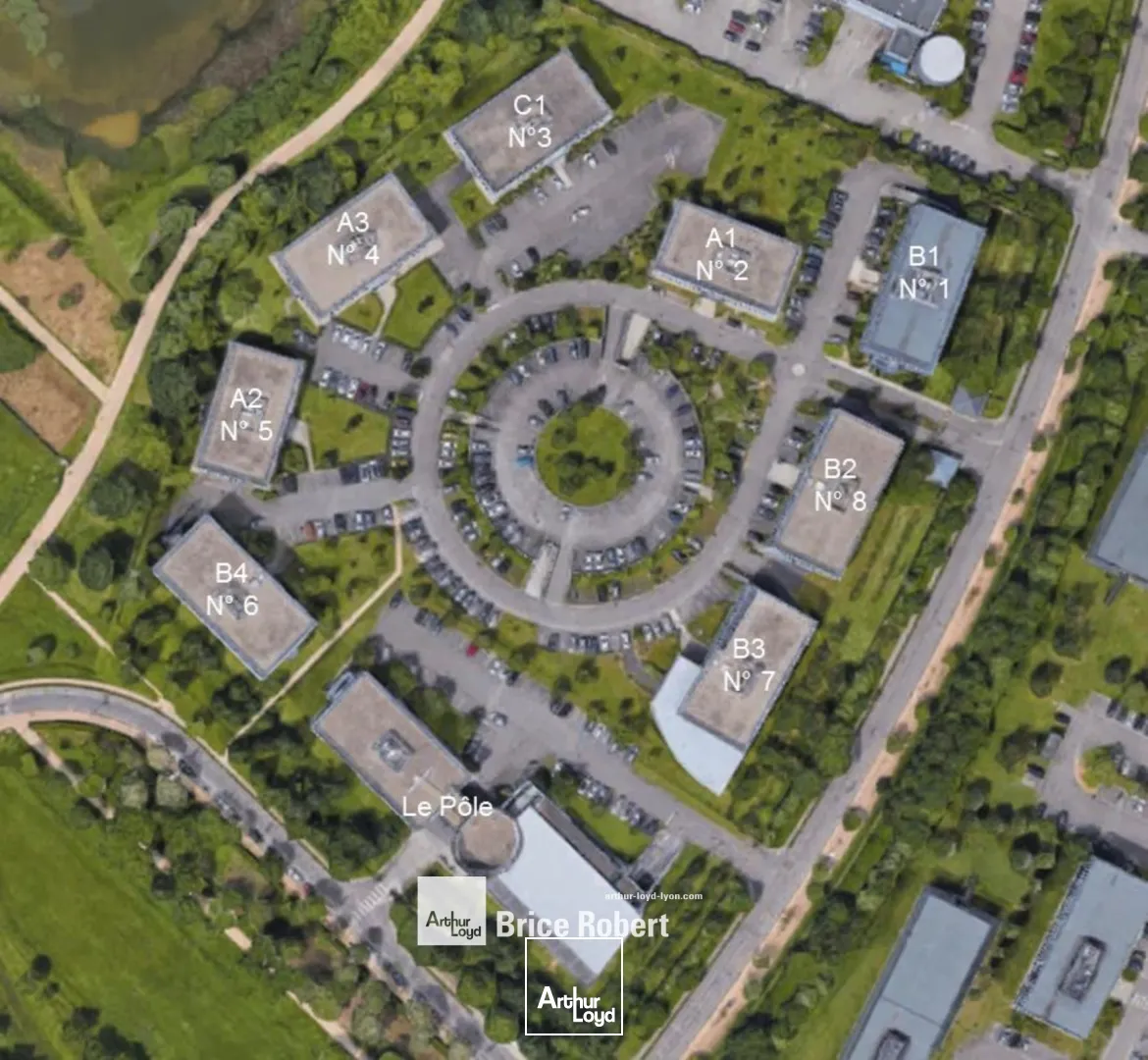 A louer - EUROPARC- Bureaux au sein d'un complexe tertiaire de dernière génération - Saint Priest