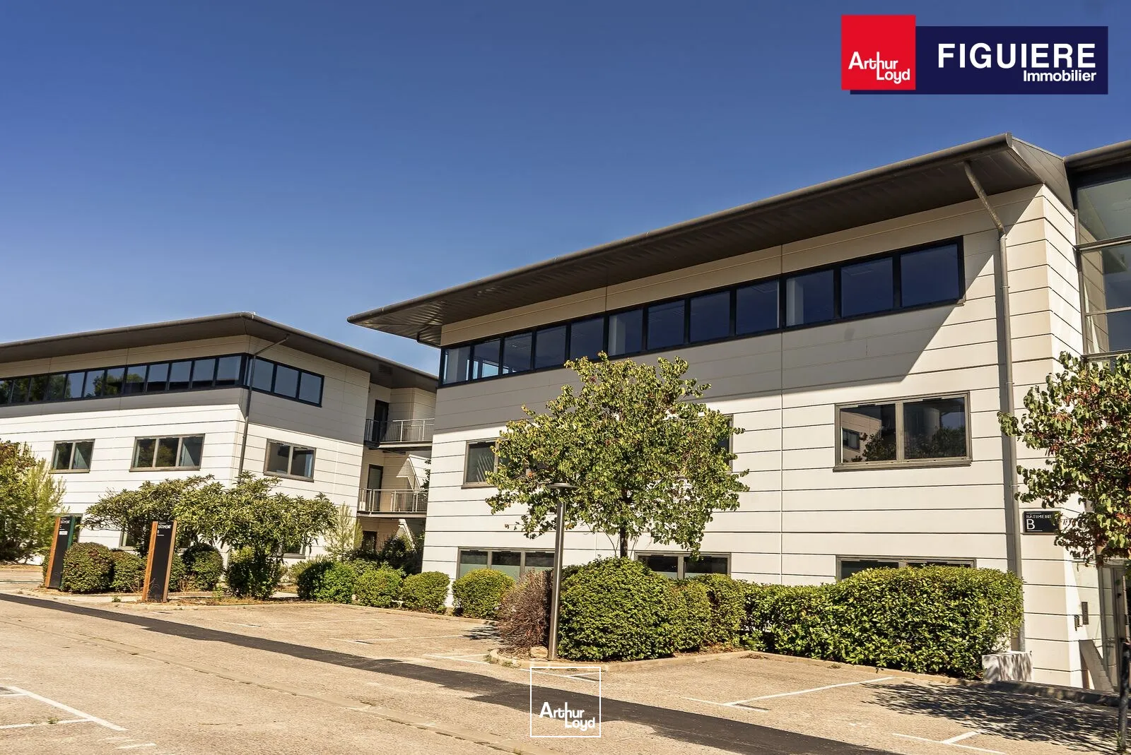 Surfaces rénovées à louer dans le parc de la Duranne