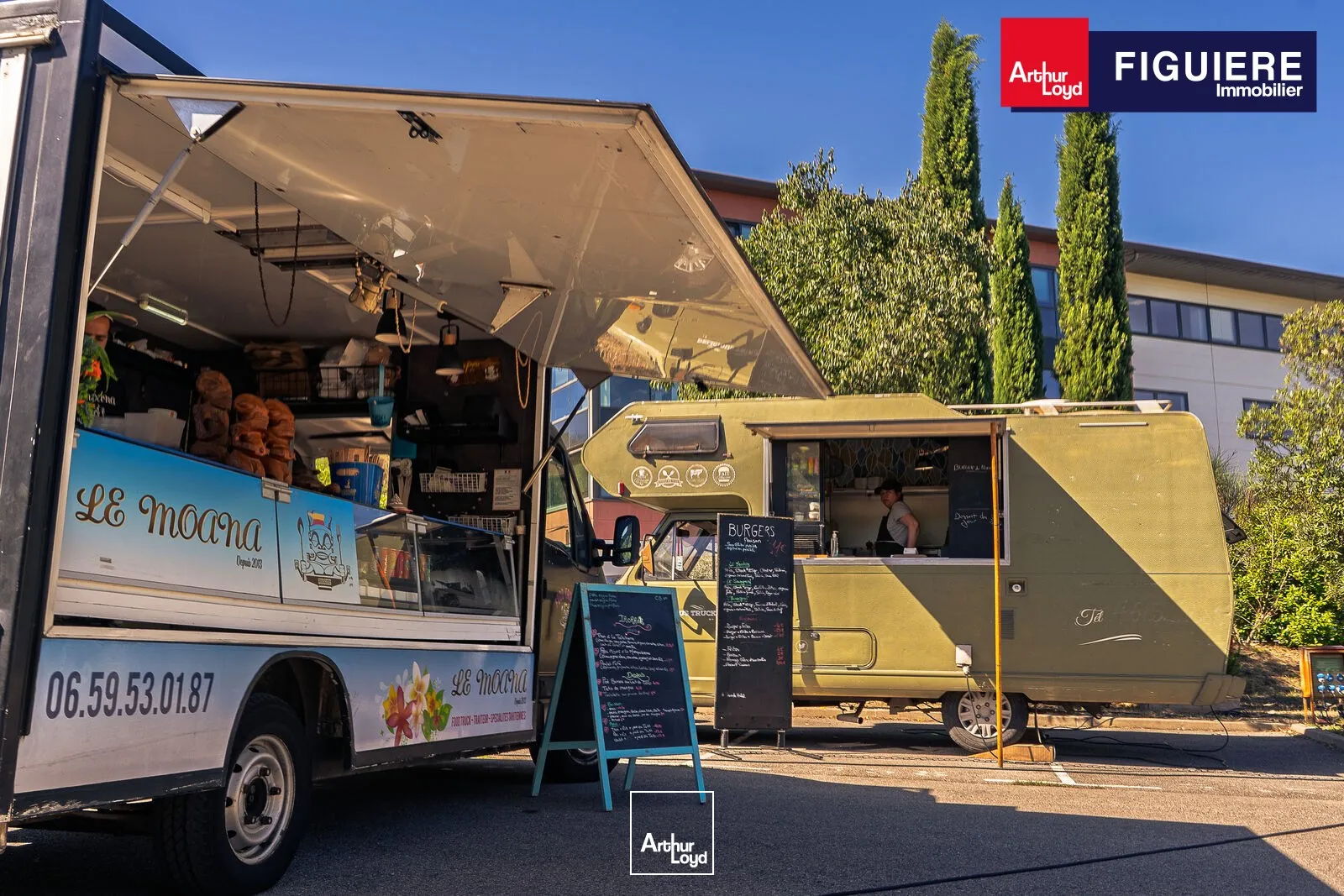 Surfaces rénovées à louer dans le parc de la Duranne