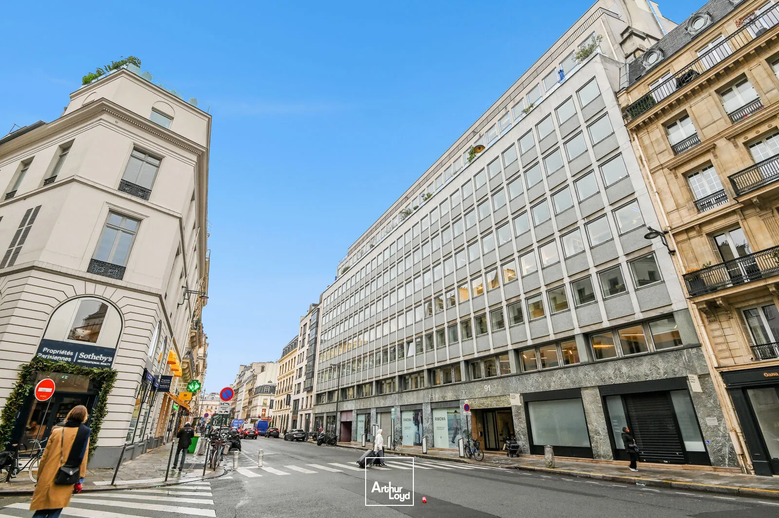 Bureaux à vendre Paris 8 é étage élevé avec vues exceptionnelles - QCA