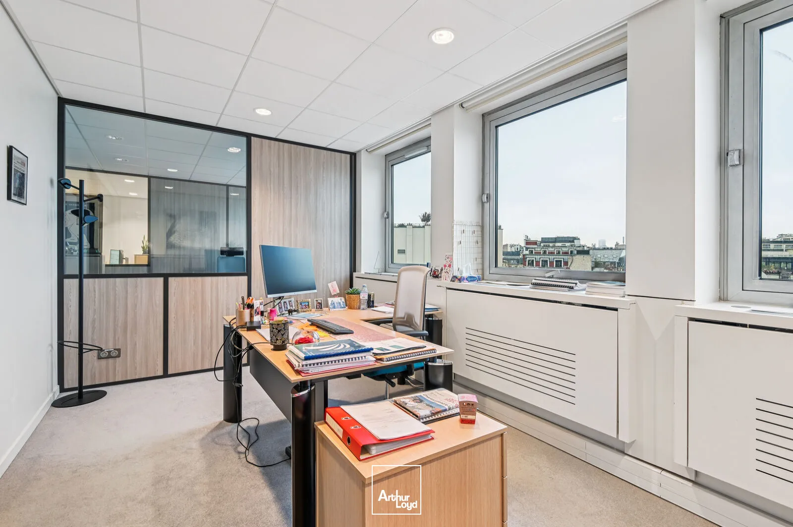 Bureaux à vendre Paris 8 é étage élevé avec vues exceptionnelles - QCA