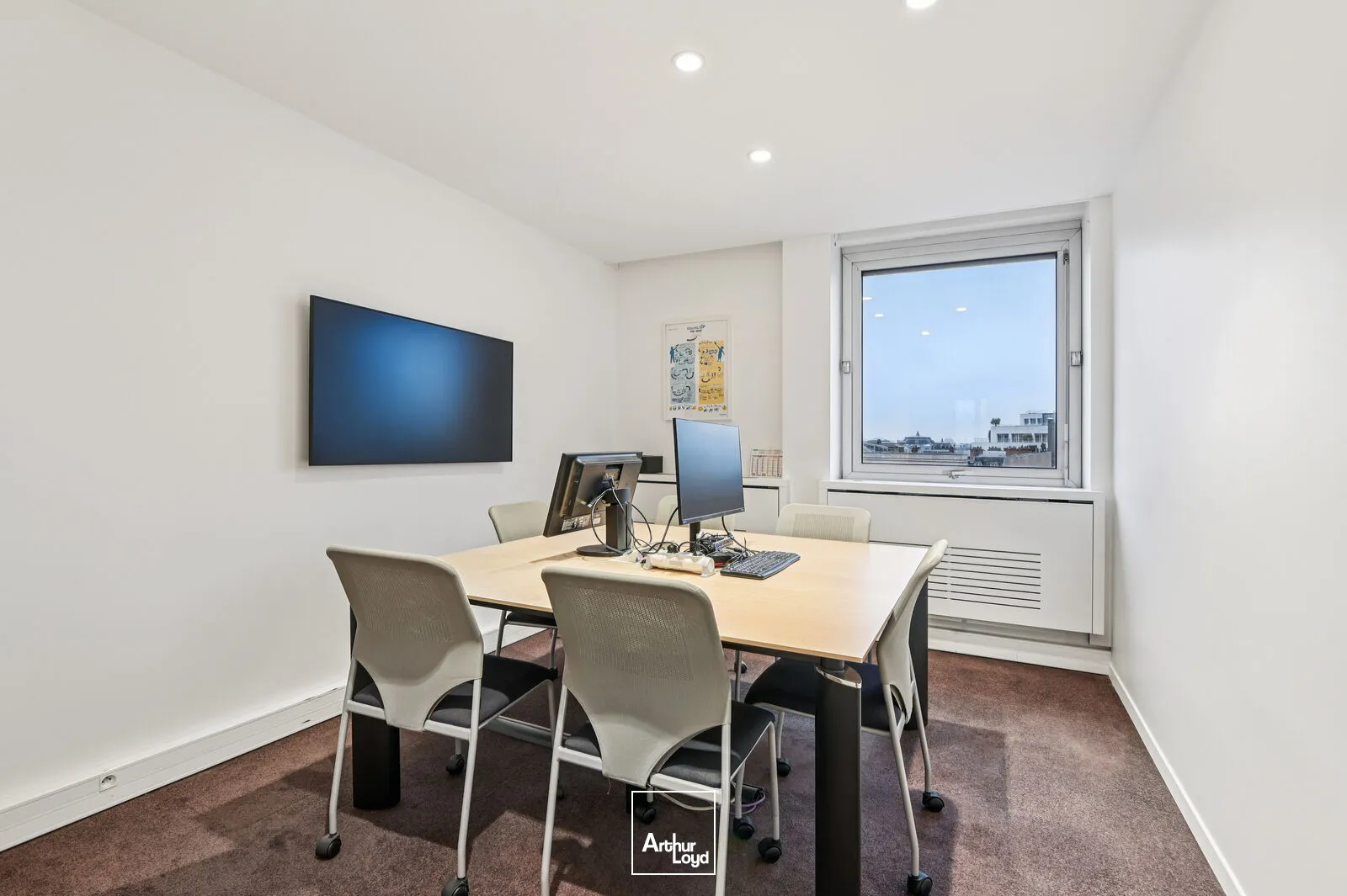 Bureaux à vendre Paris 8 é étage élevé avec vues exceptionnelles - QCA