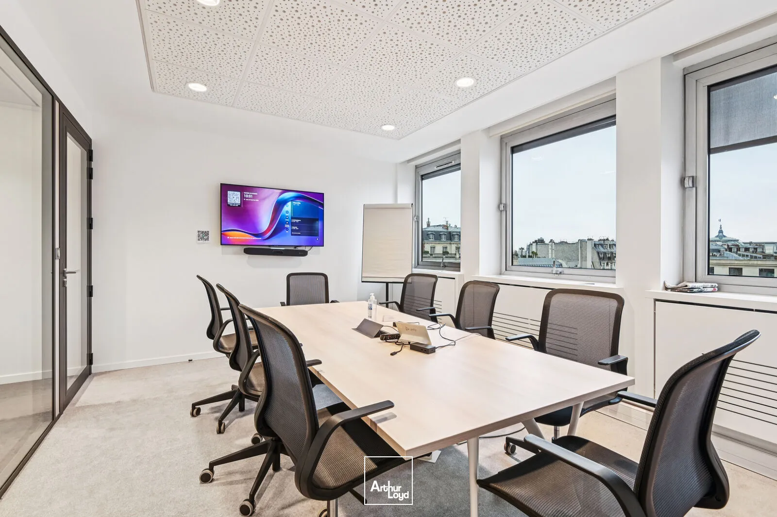 Bureaux à vendre Paris 8 é étage élevé avec vues exceptionnelles - QCA