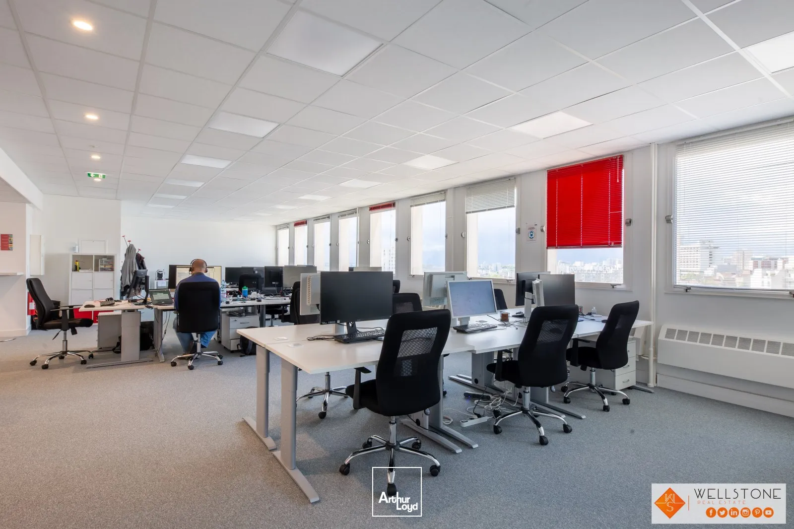 Bureaux à louer - Paris 13