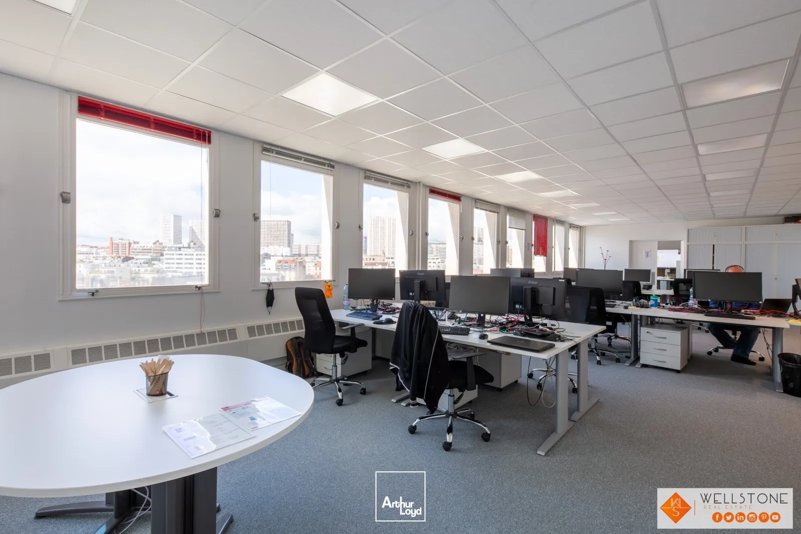 Bureaux à louer - Paris 13