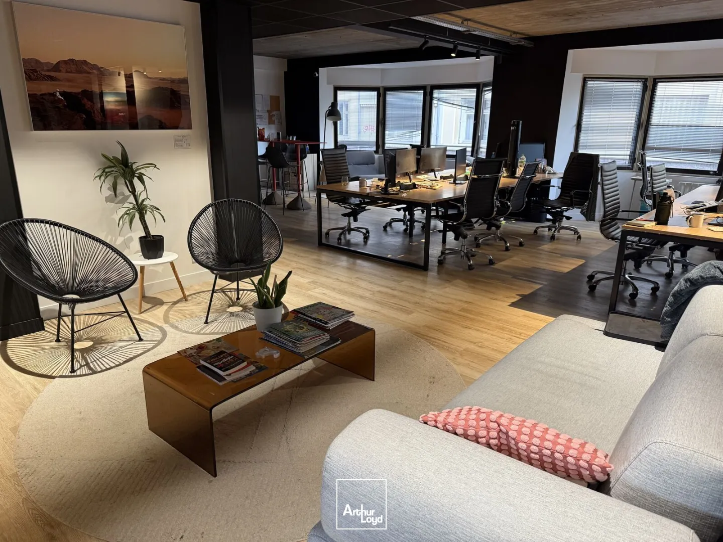 Bureaux à louer Lille Centre - Vue Quai de Wault - Plateaux de 200 à 300 m² haut standing et modulables