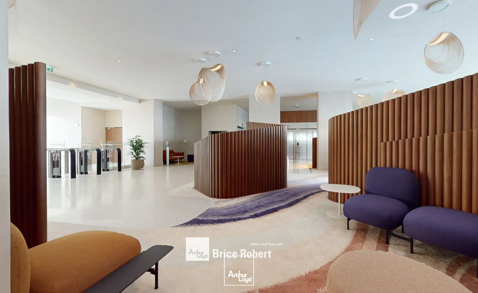 A louer - AUDESSA - Bureaux de prestiges dans un immeuble neuf - Lyon 3ème Part-Dieu