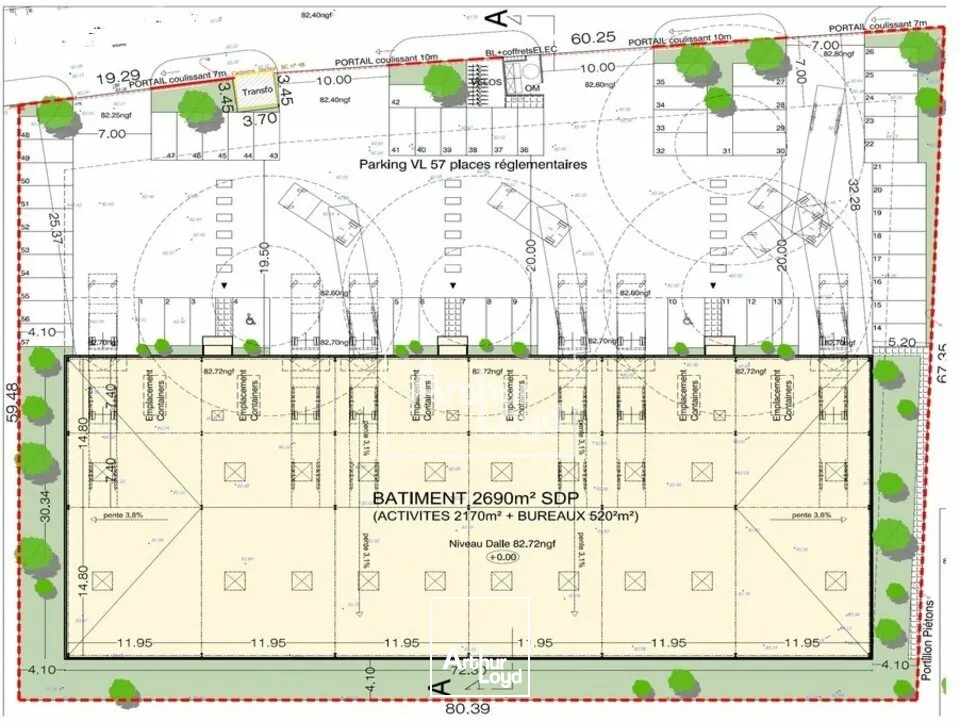 ZI LA MOINERIE - Local d'activité à la location