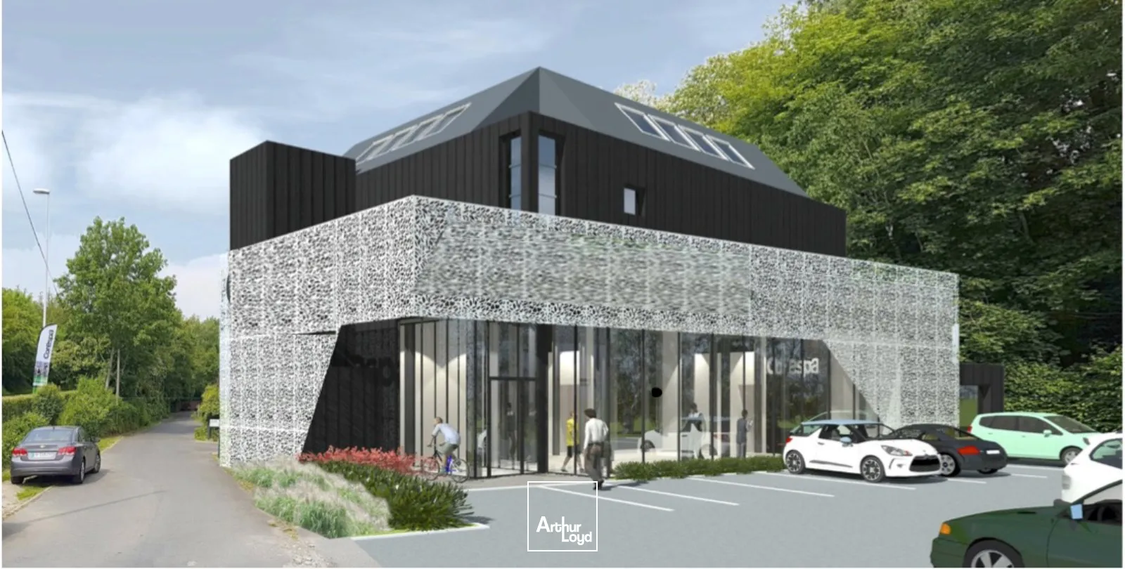 À vendre ou à louer : Bureaux avec parkings dans un environnement verdoyant - Accessibilité idéale proche grands axes