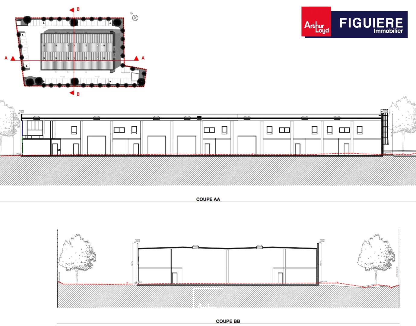 Local d'activités récent à LOUER sur AIX EN PROVENCE