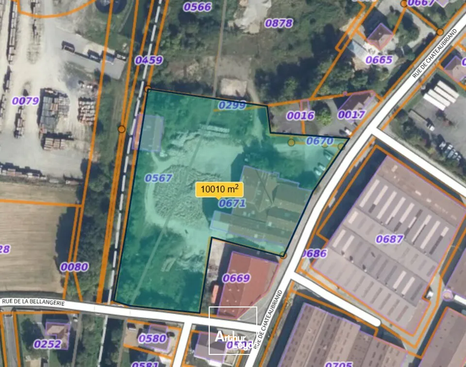 ARGENTRE DU PLESSIS - TERRAIN A VENDRE - 10&nbsp;000 M²