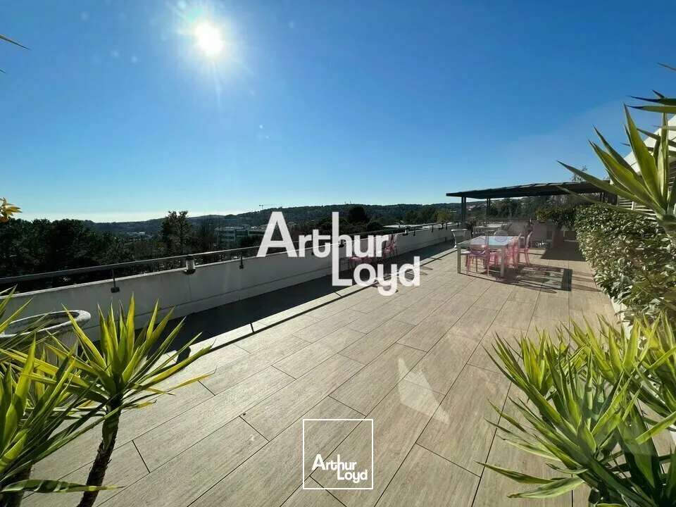 Bureaux à louer cloisonnés et climatisés bon standing - Valbonne