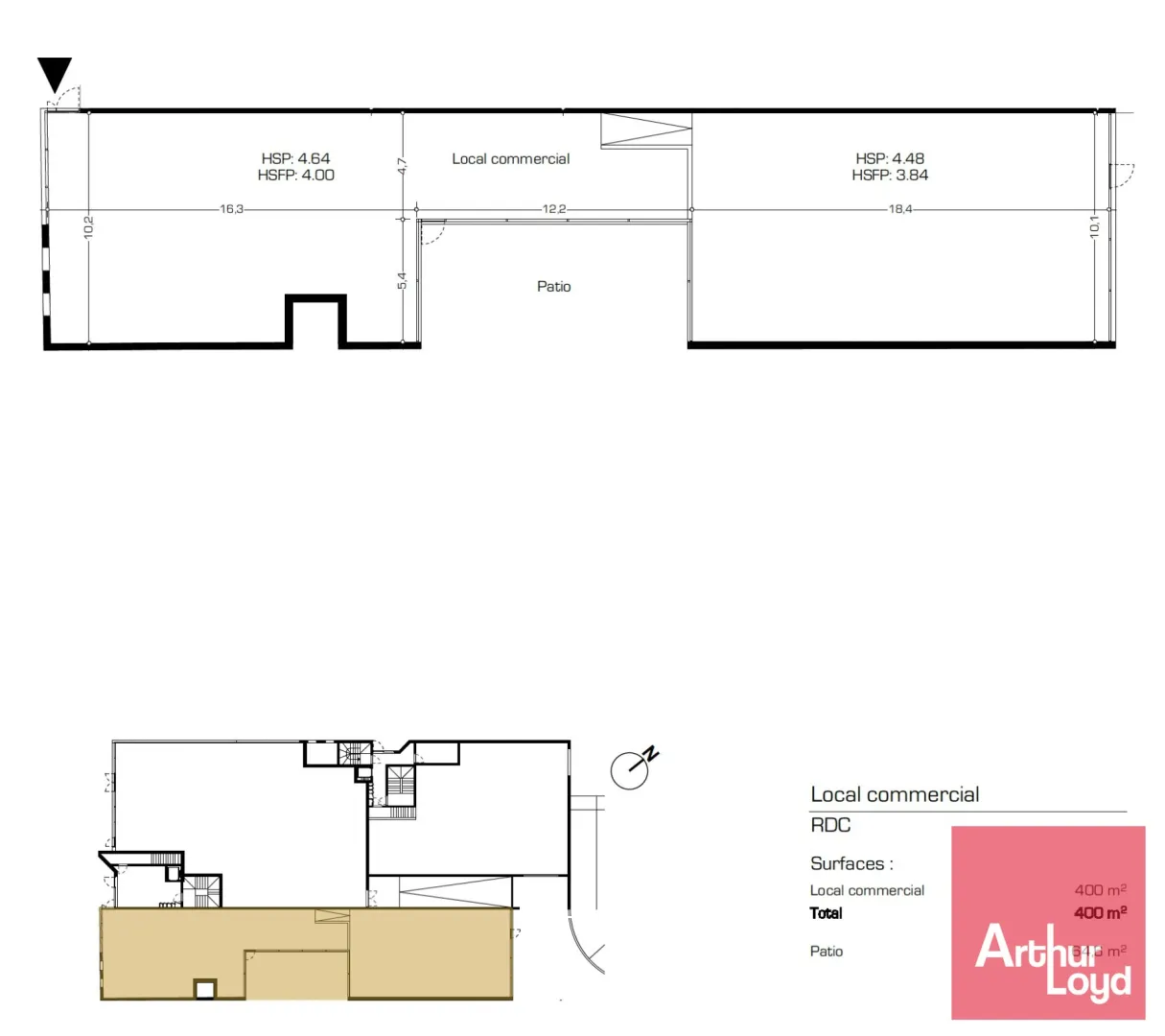 Locaux commerciaux - Location - BEZIERS - 34500 - 200-1176 - 7578050