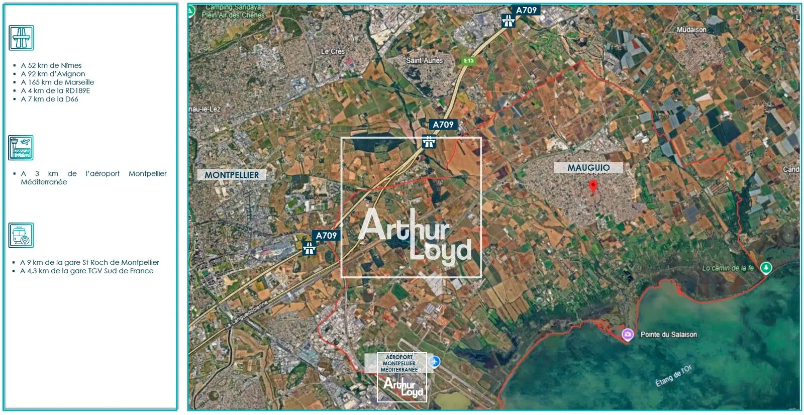 Locaux d'activité en BEFA/VEFA à Montpellier - ZAC Aéroport, accès VL et PL, bureaux RE2020