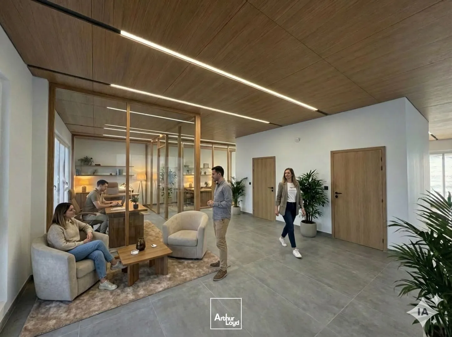 Immeuble neuf de bureaux à louer : 1&nbsp;090 m² divisibles dès 165 m² - Saran (Motte Pétrée), Loiret (45)