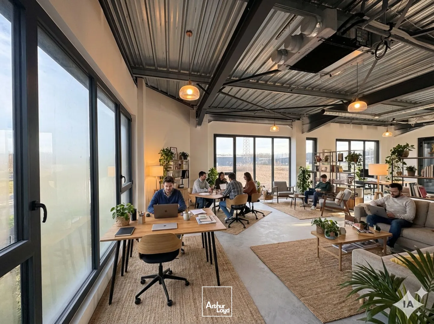 Immeuble neuf de bureaux à louer : 1&nbsp;090 m² divisibles dès 165 m² - Saran (Motte Pétrée), Loiret (45)