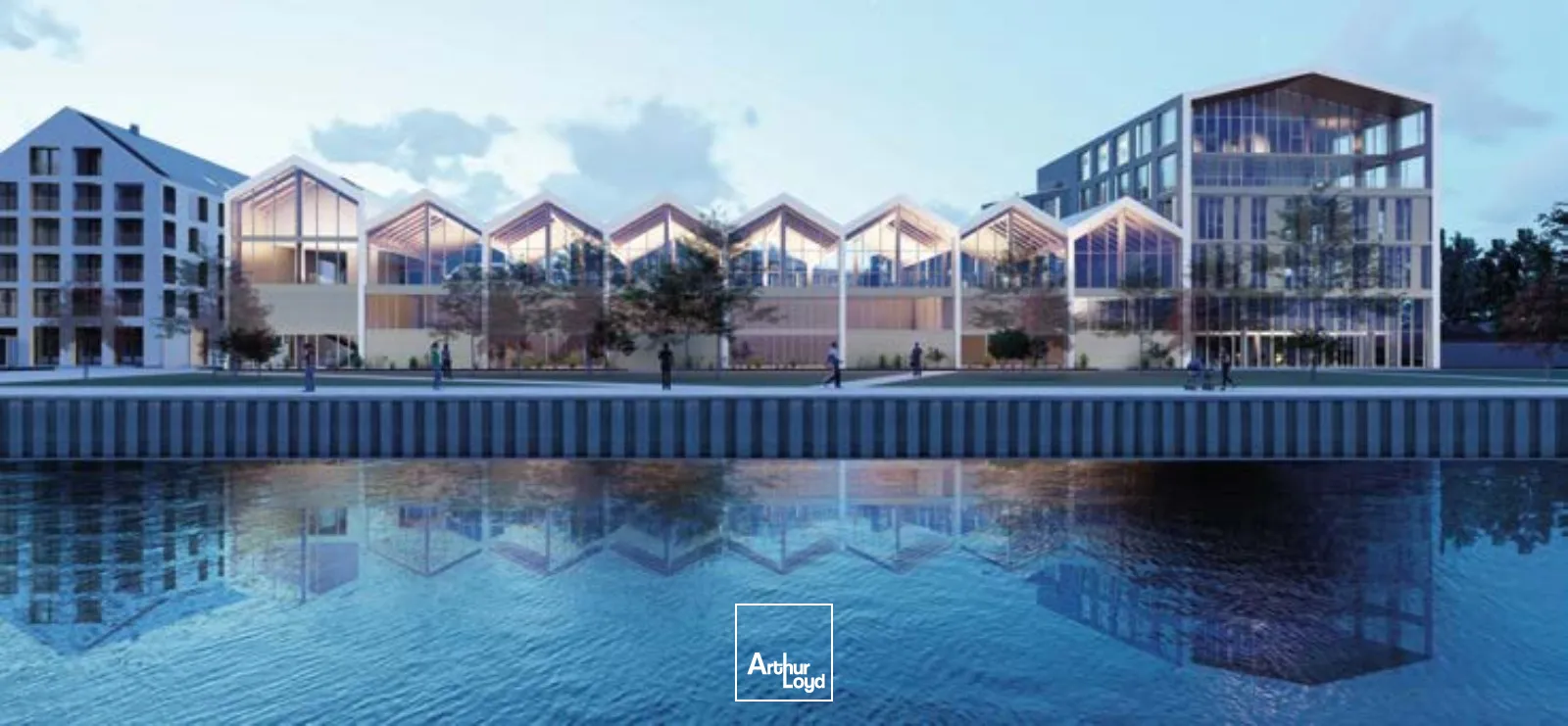 QUAI 22 LOT I - Commerces À Vendre/À Louer Avec Parkings - Proche de Lille