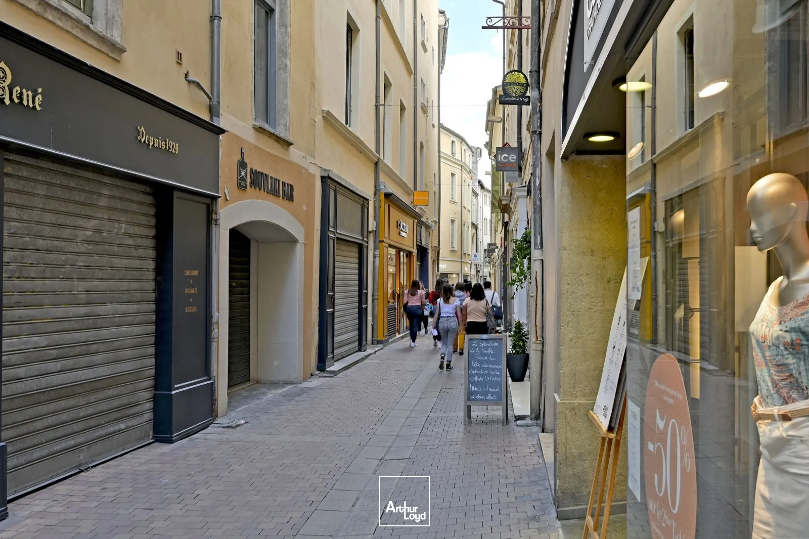 Local Commercial Nîmes Centre, à céder, emplacement N°1 pour votre enseigne