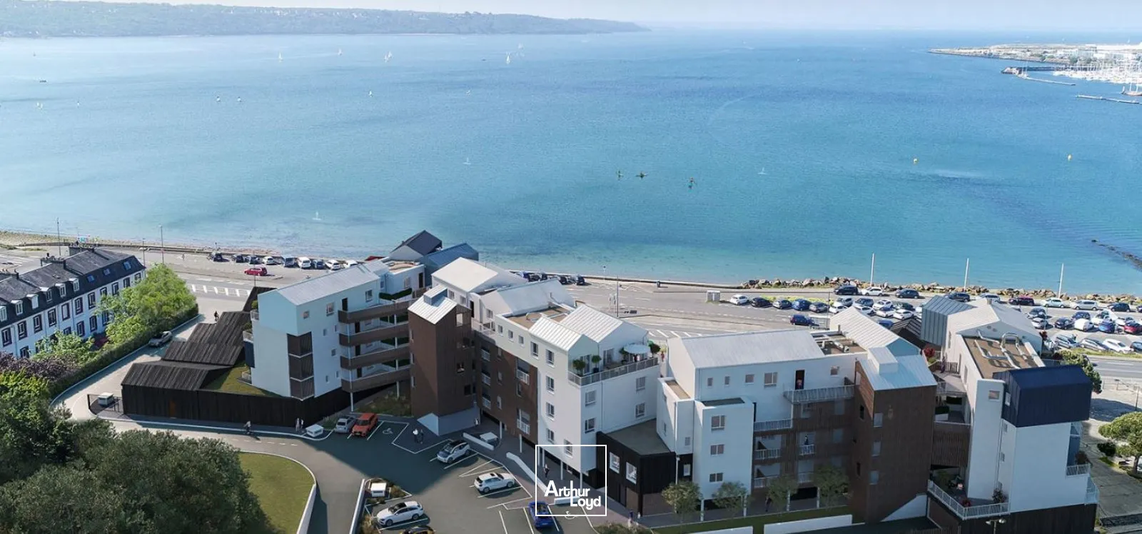 A VENDRE A LOUER EMPLACEMENT COMMERCIAL 775 M² PLAGE DU MOULIN BLANC RELECQ KERHUON